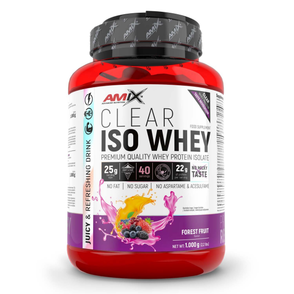 Amix Clear Iso Whey 1000g Forest Fruit
