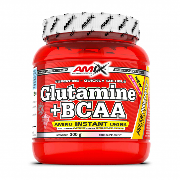 Glutamine + BCAA powder 300g Pineapple