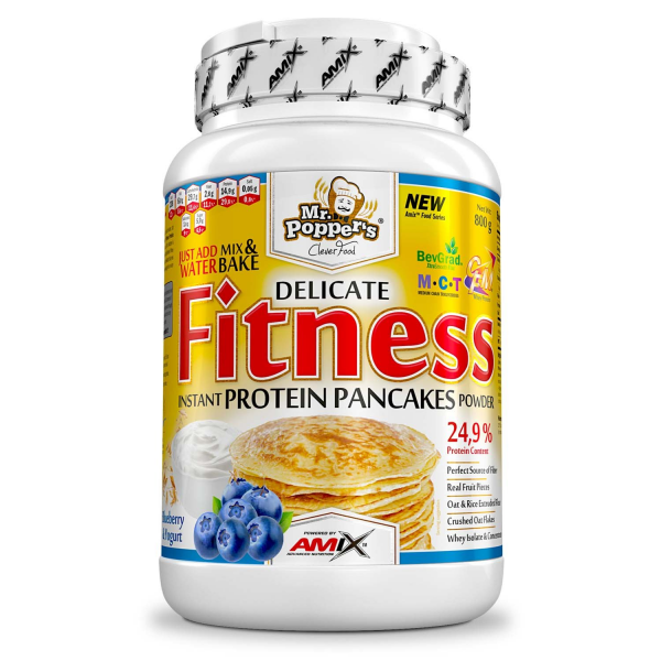 Mr.Poppers - Fitness Protein Pancakes Blueberry