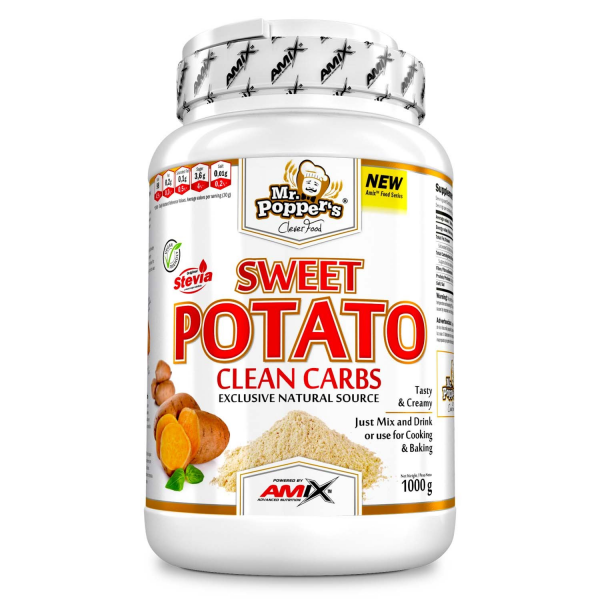 Mr.Poppers - Sweet Potato Clean Carbs 1000g