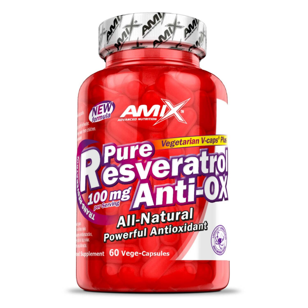 Pure Resveratrol Anti-OX 100mg formula