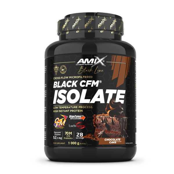Amix™ Black Line Black CFM® Isolate 1000g - chocolate cake