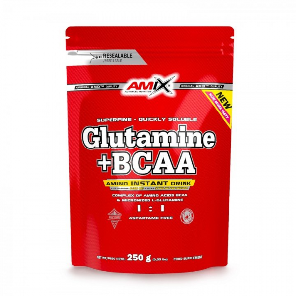 Glutamine + BCAA powder 250g