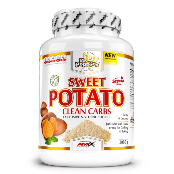 Mr.Poppers - Sweet Potato Clean Carbs 2000g