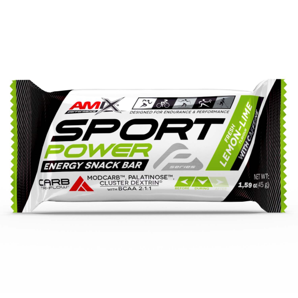 Performance Amix Sport Power Energy Snack Bar s kofeinem 45g Lemon