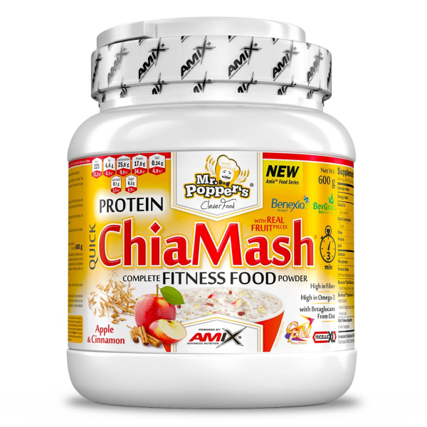 Mr.Poppers - Protein ChiaMash Apple