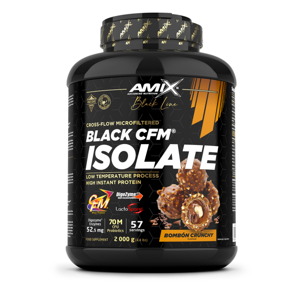 Amix™ Black Line Black CFM® Isolate 2000g - bombón crunchy