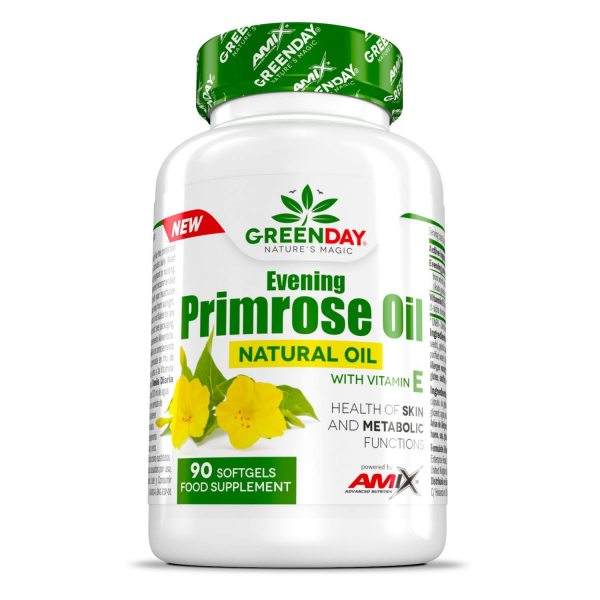 GreenDay® Primrose Evening Oil + vit E 90cps