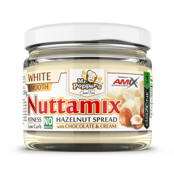 Mr.Popper´s - Nuttamix® Crunchy Smooth White 250 g