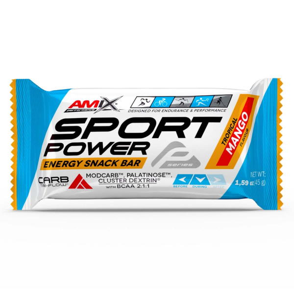 Performance Amix Sport Power Energy Snack Bar 45g Mango