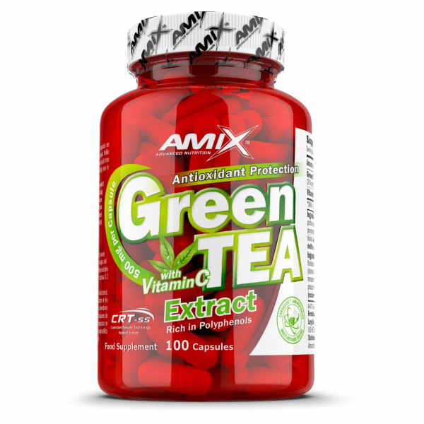 Green TEA Extract with Vitamin C 100cps