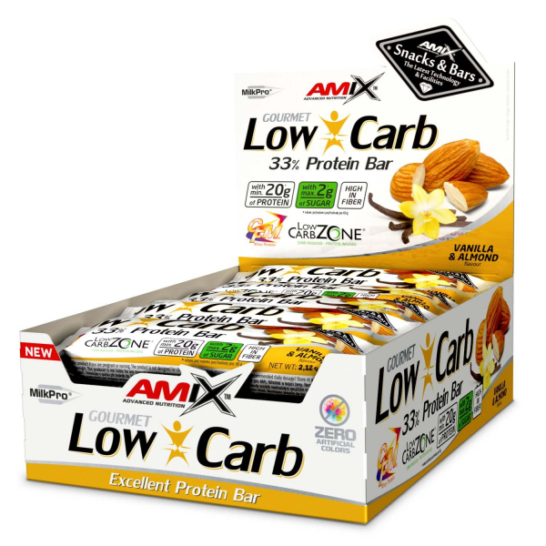 Low-Carb 33% Protein Bar Vanilla 15x60g